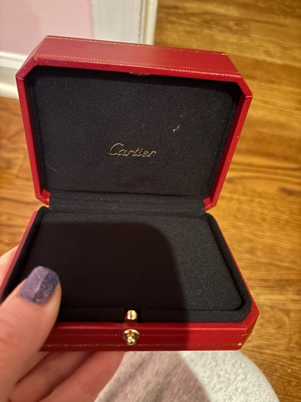 Cartier bracelet box